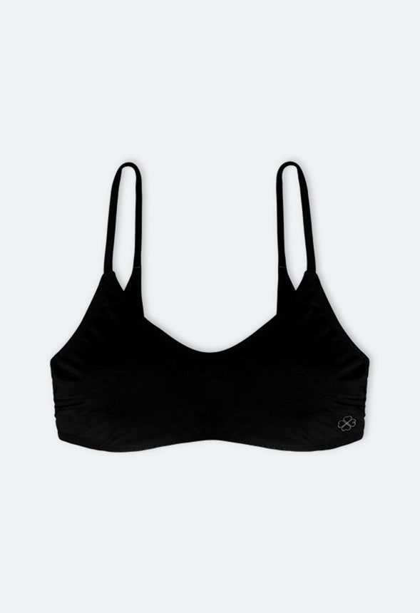 RHODES BIKINI TOP Black