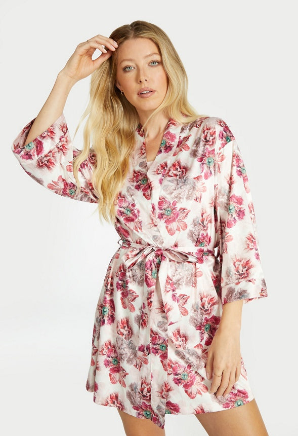 Love Of Your Life Robe Ivory Multi