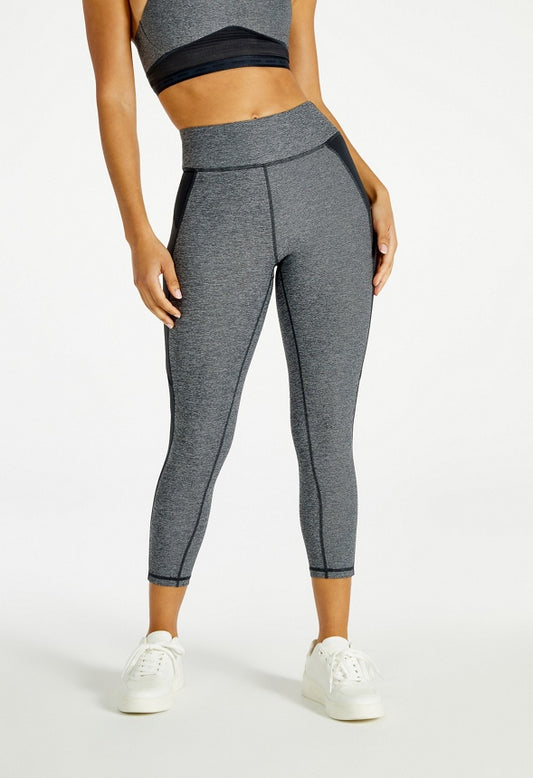Be Seductive Active Leggings Grey Melange/ Dark Grey