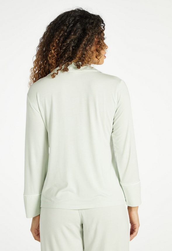 Fauna Pajama Top Green