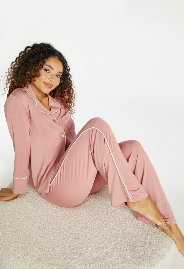 Fauna Pajama Pants Pink
