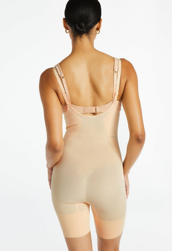 Absolute Sculpt Shaping Romper Beige