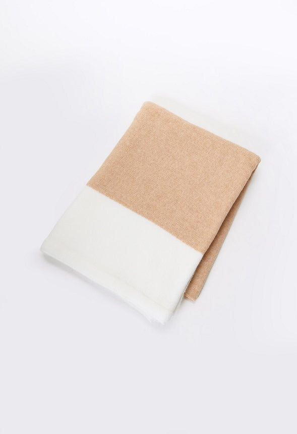 Eyemask And Blanket Travel Set Natural/ Marshmallow White