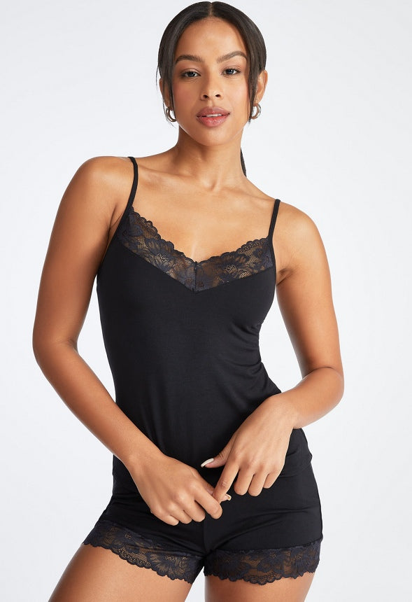 Jazlyn Cami Top Black
