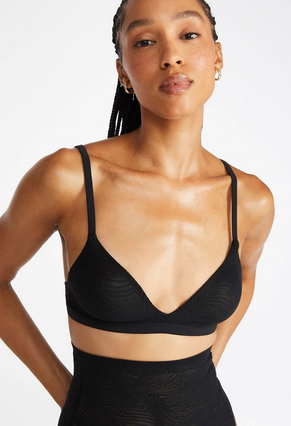 Marble Bralette Black