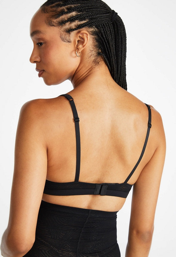 Marble Bralette Black