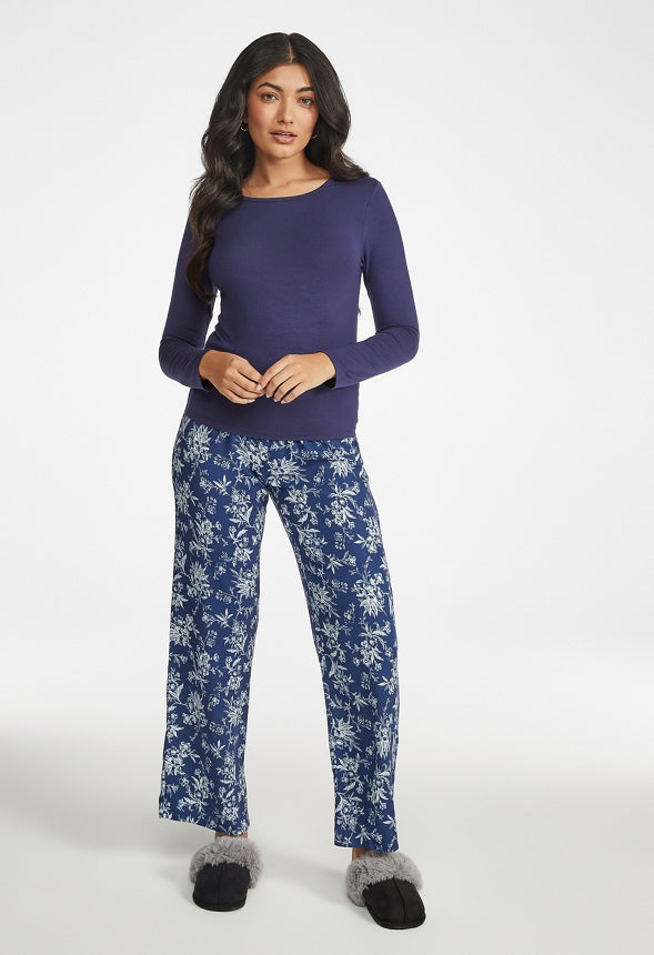 Elliana Pajama Top Blue