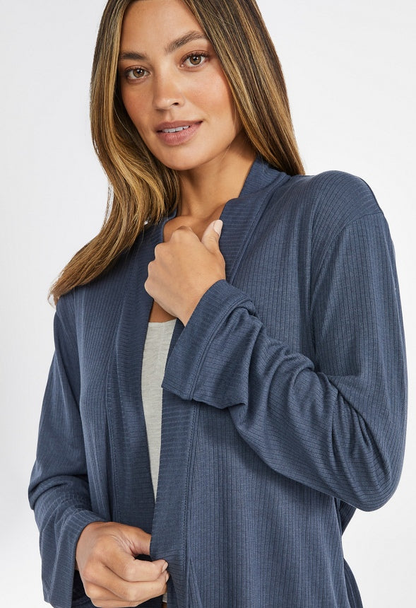 Sofia Kimono Robe Grey