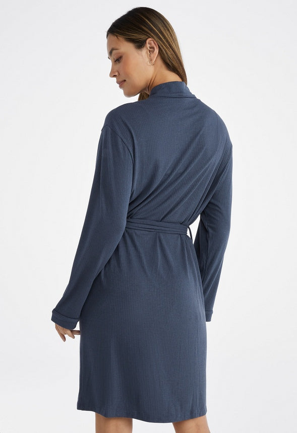 Sofia Kimono Robe Grey