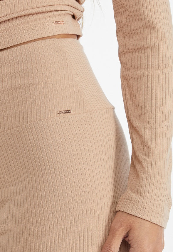 Sofia Pajama Pants Beige