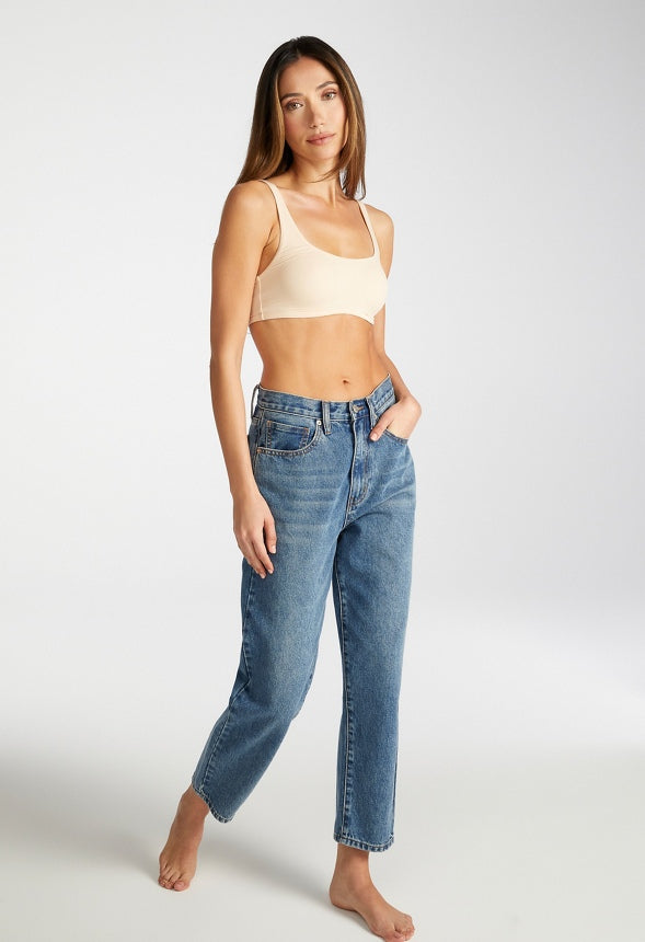 Noa Non Padded Bralette Beige