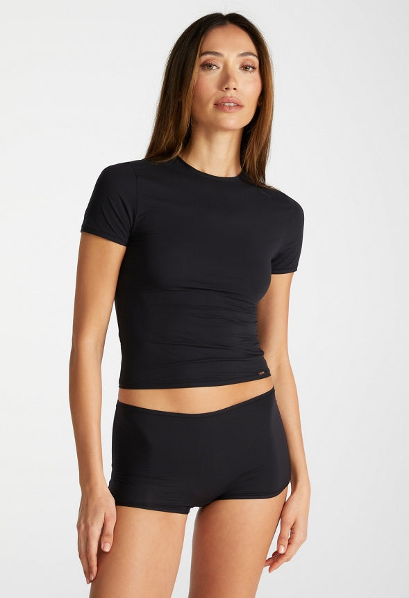 Noa Short Sleeve Top Black