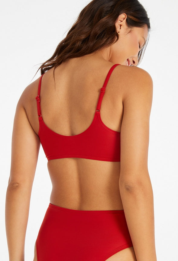 Dogon Bikini Top Red