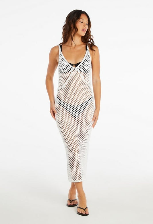 Crochet Cover Up Marshmallow White