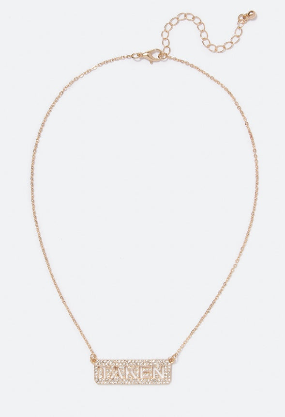 Abby Taken Necklace Gold