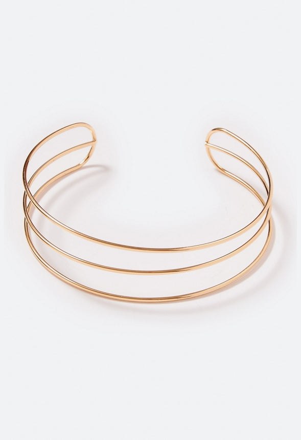 Jordan Fine Metal Choker Gold