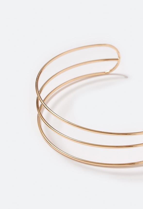 Jordan Fine Metal Choker Gold