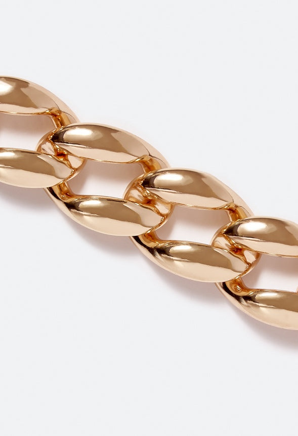 Kara Chunky Chain Necklace Gold