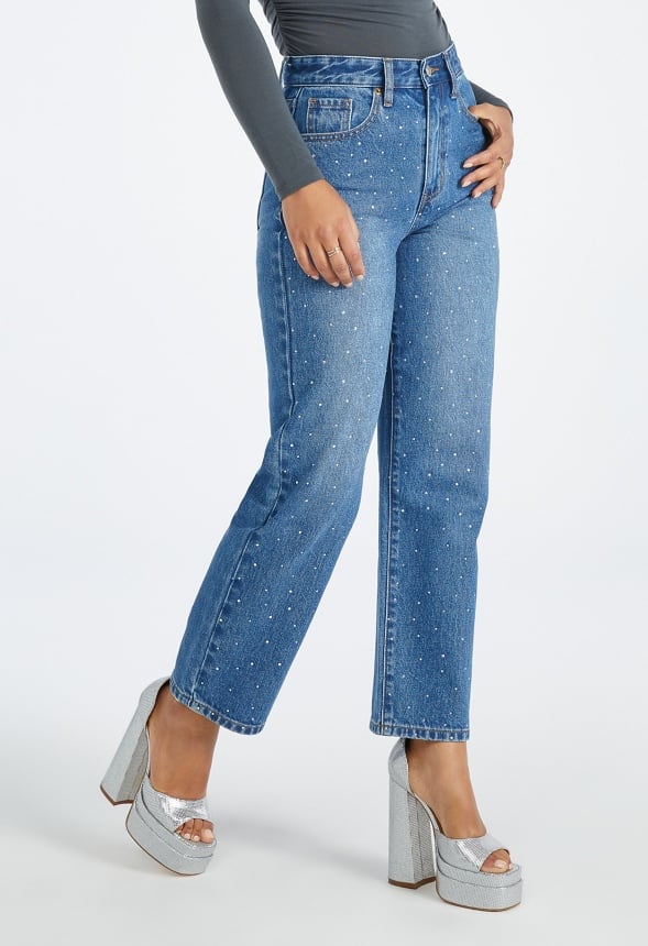 Jack High Rise Ankle Straight Leg Jeans Faze
