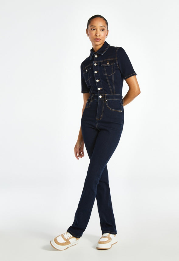 Denim Jumpsuit Storm