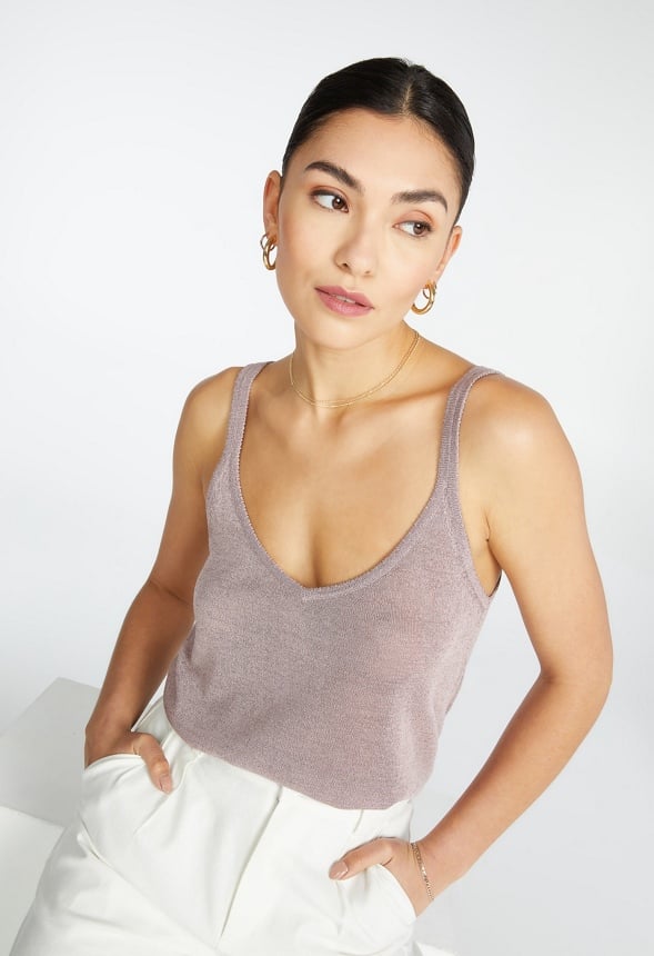Sweater Tank Top Sea Fog