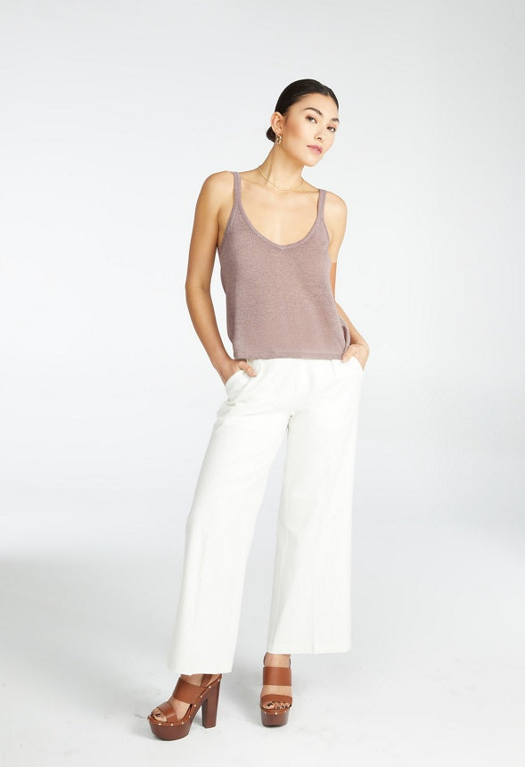 Sweater Tank Top Sea Fog