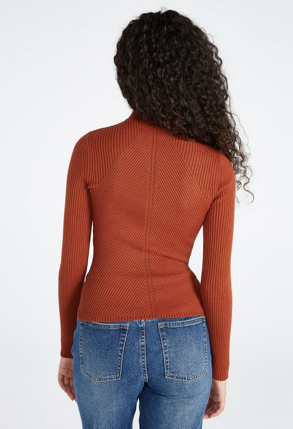 Sweater Rib Top Picante