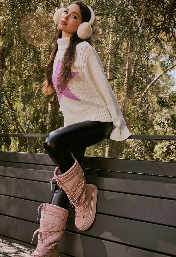 Apres Star Sweater Pristine Multi