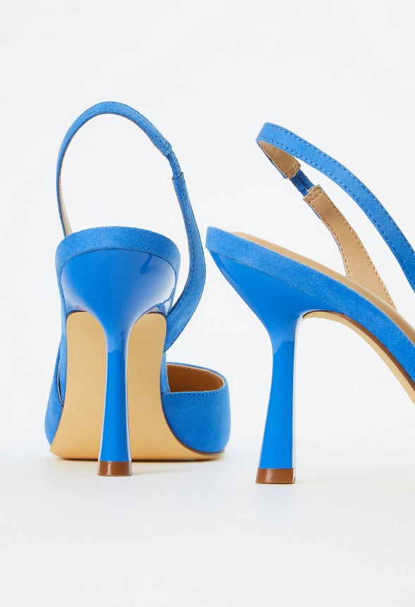 Brit Sling-Back Flared Pump Marina
