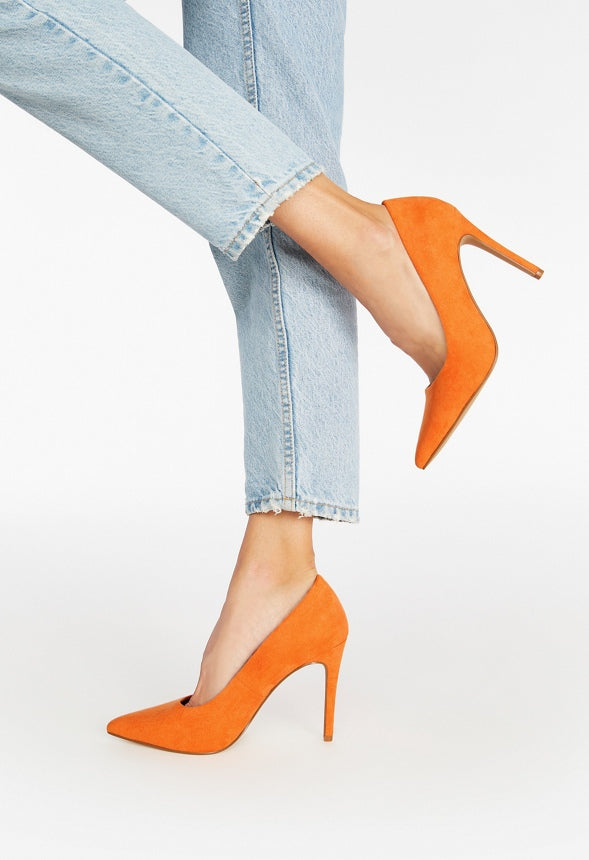 Gisselle Classic Pump Harvest Pumpkin