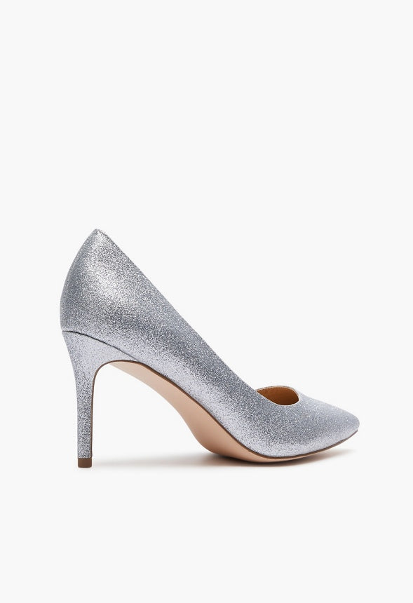 Khloy Classic Pump Silver