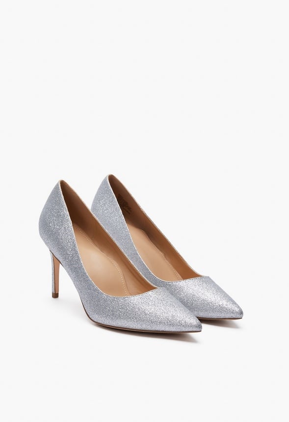 Khloy Classic Pump Silver