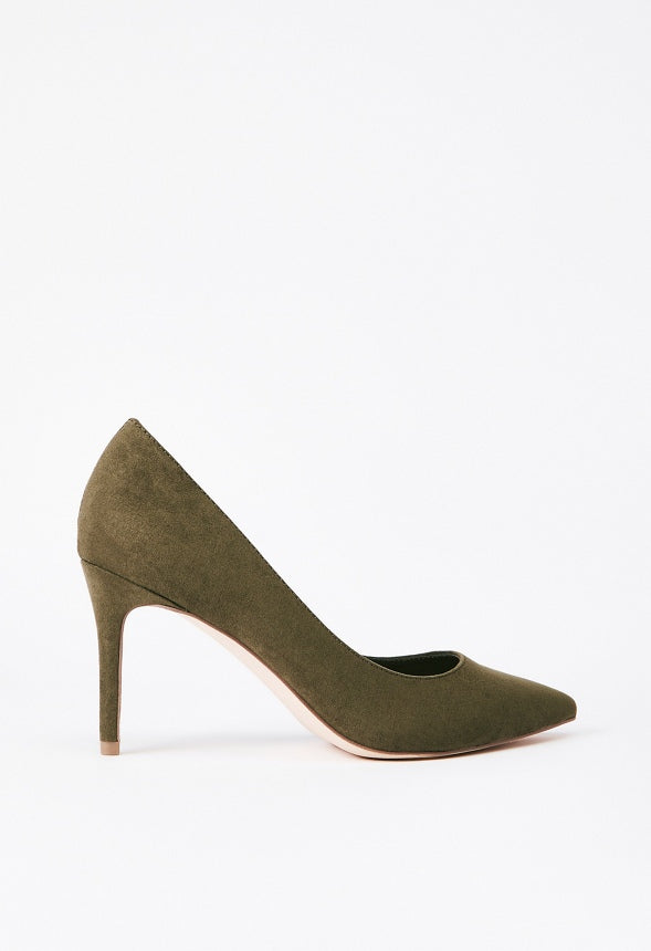 Khloy Classic Pump Burnt Olive
