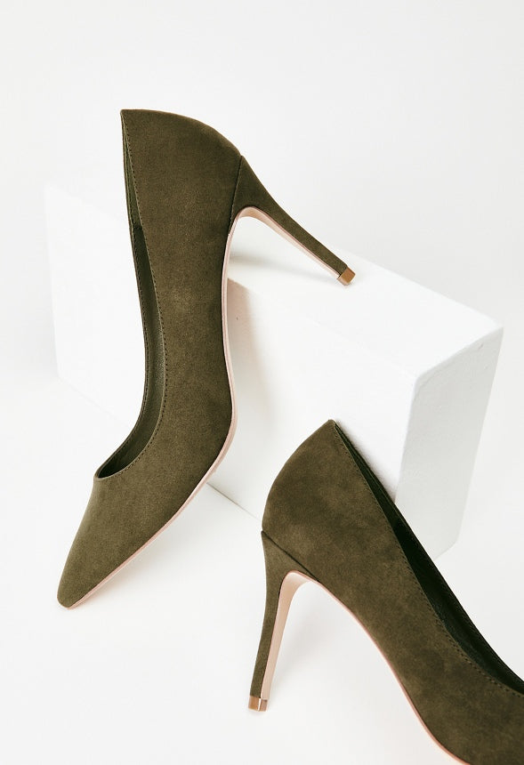 Khloy Classic Pump Burnt Olive