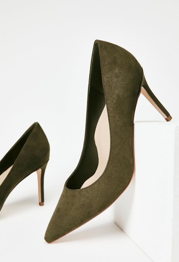Khloy Classic Pump Burnt Olive