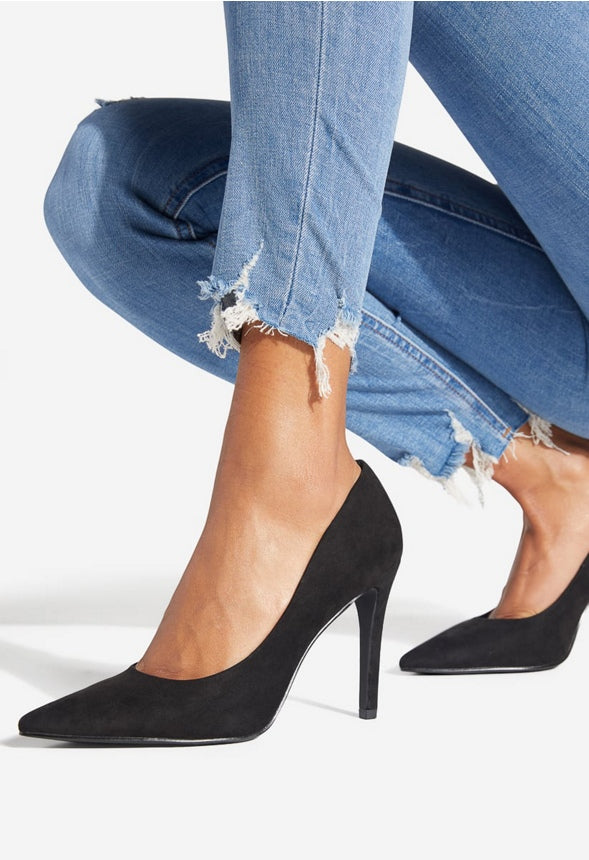 GISSELLE POINTED TOE PUMP Black