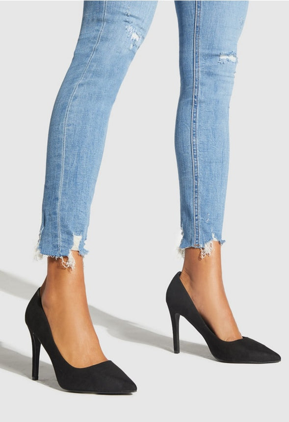 GISSELLE POINTED TOE PUMP Black