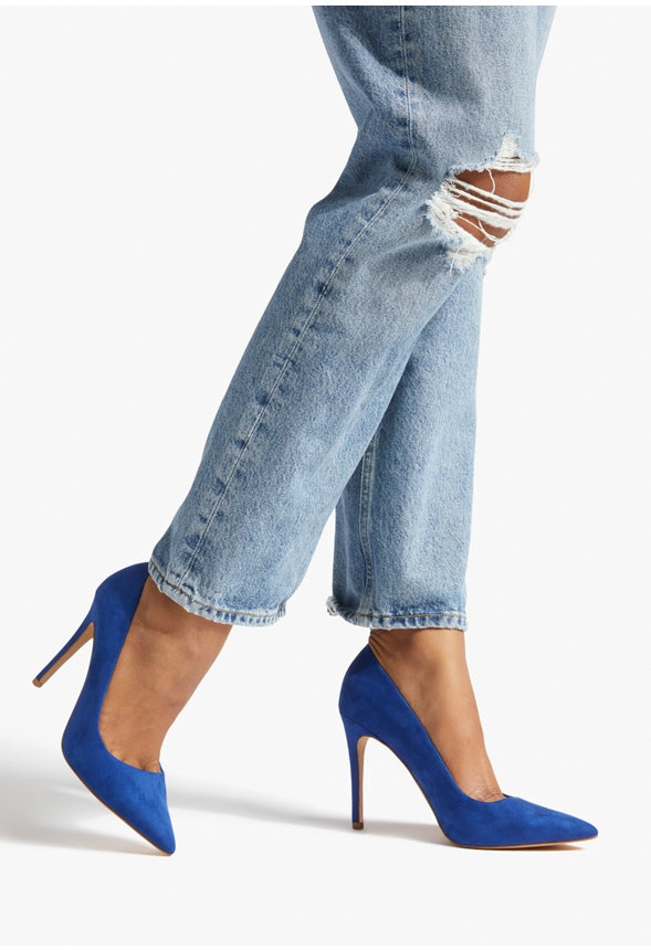 GISSELLE POINTED-TOE PUMP Limoges