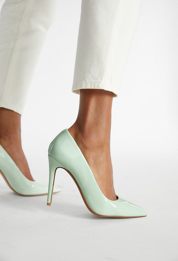 GISSELLE POINTED TOE PUMP Hemlock
