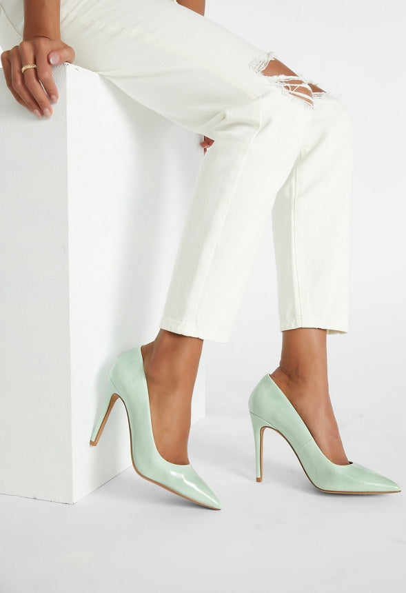 GISSELLE POINTED TOE PUMP Hemlock