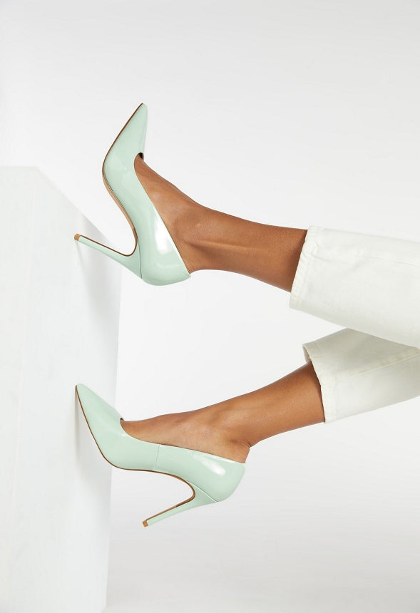 GISSELLE POINTED TOE PUMP Hemlock