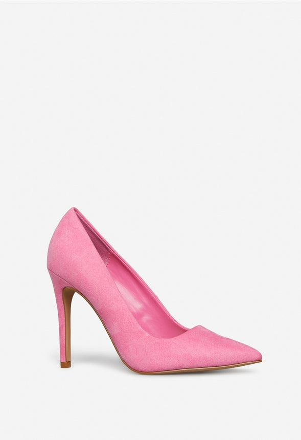 GISSELLE POINTED TOE PUMP Pink Carnation