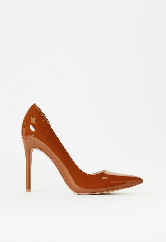 Annakay Pointed Toe Pump Caramel Cafe