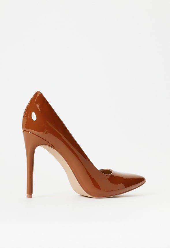 Annakay Pointed Toe Pump Caramel Cafe