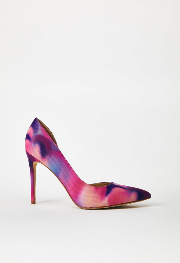 ANNAKAY POINTED TOE PUMP Watercolor Print