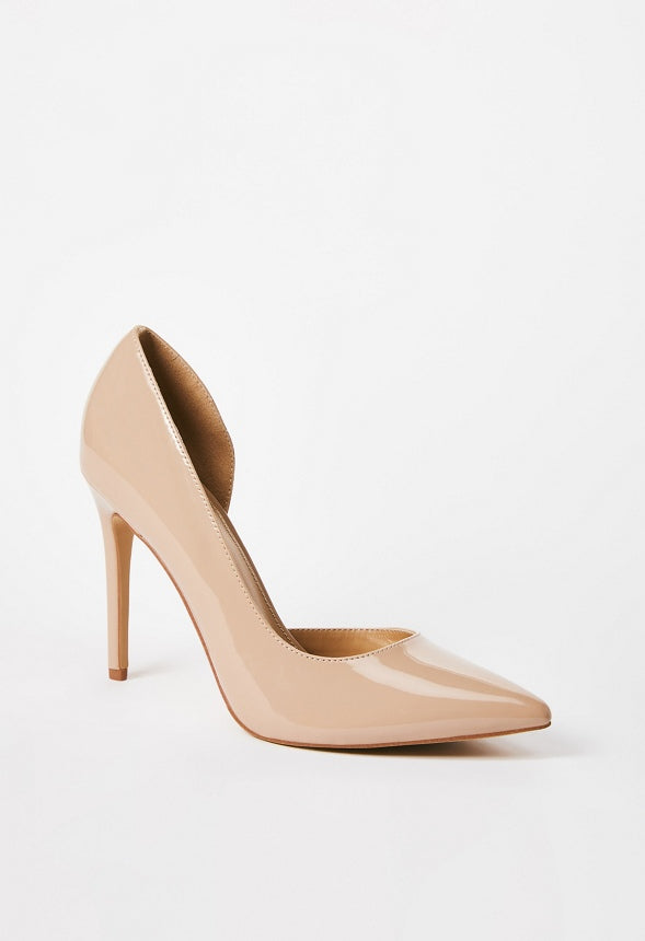 Annakay Pointed Toe Pump Beige