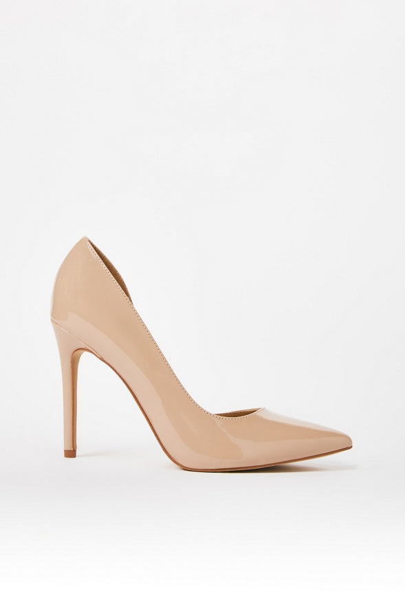 Annakay Pointed Toe Pump Beige
