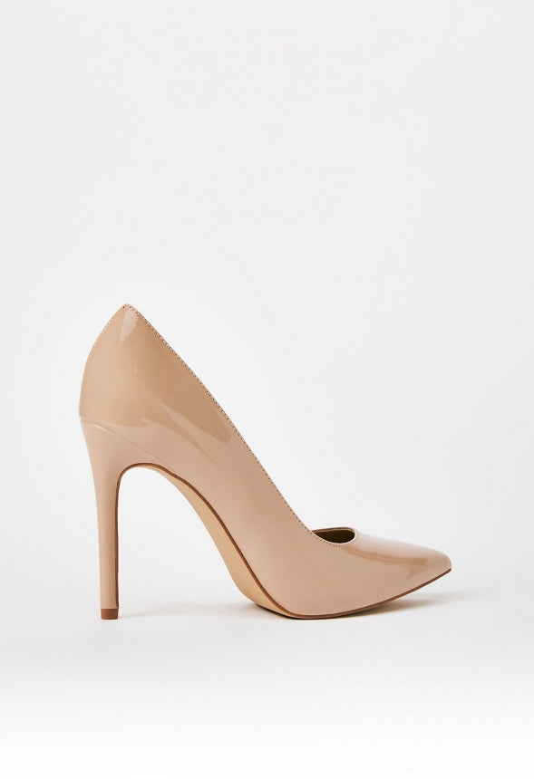 Annakay Pointed Toe Pump Beige