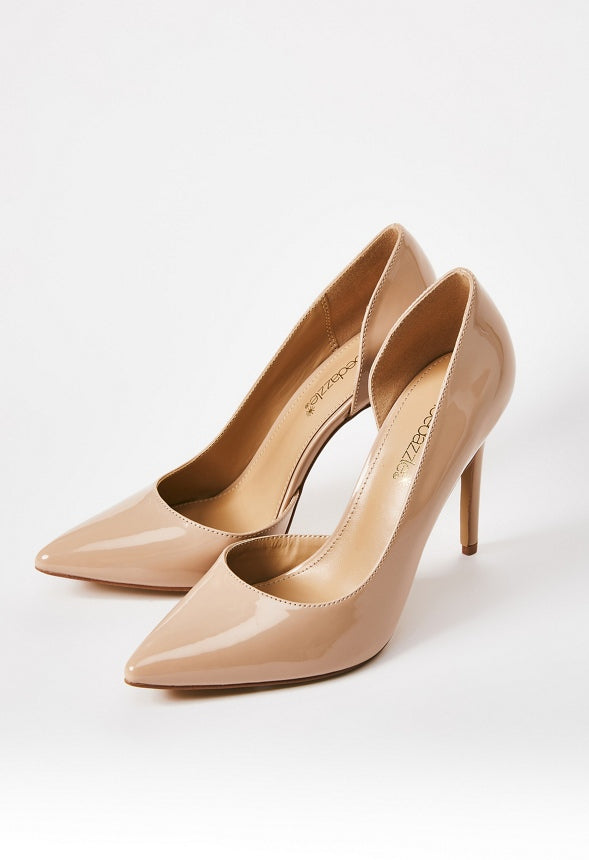 Annakay Pointed Toe Pump Beige