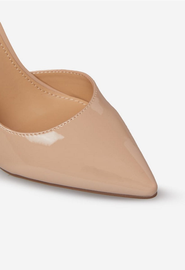 Annakay Pointed Toe Pump Beige
